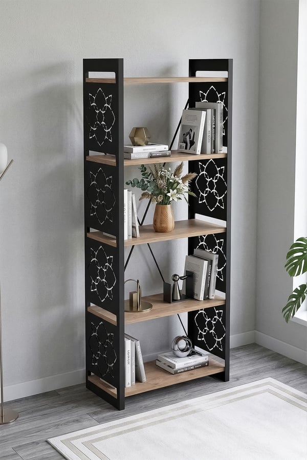 5 KATLI ENDÜSTRİYEL KİTAPLIK, ÇİÇEKLİK, ÇOK AMAÇLI RAF 2800