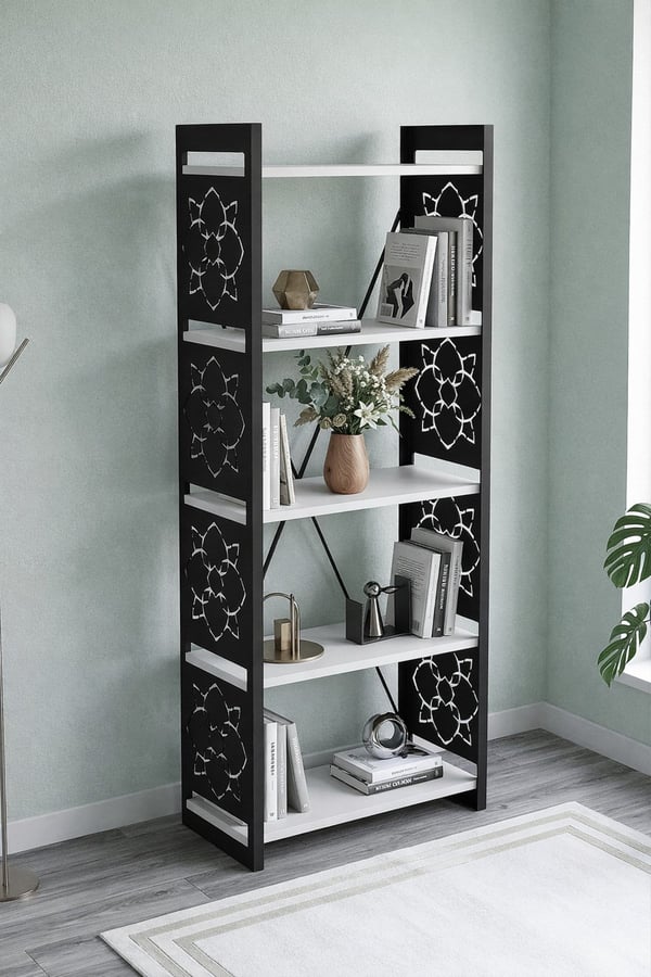 5 KATLI ENDÜSTRİYEL KİTAPLIK, ÇİÇEKLİK, ÇOK AMAÇLI RAF 2800B