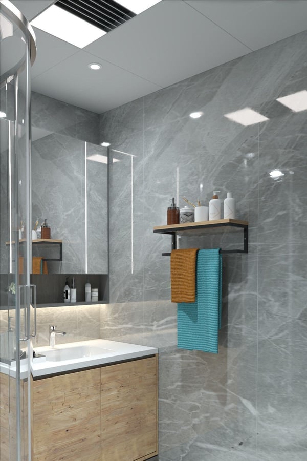 Ay Banyo Rafı , Duvar Rafı , Havlu Rafı 1002