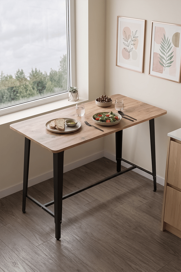Cemre Çam 60X120 cm Yemek Masası, Mutfak Masası