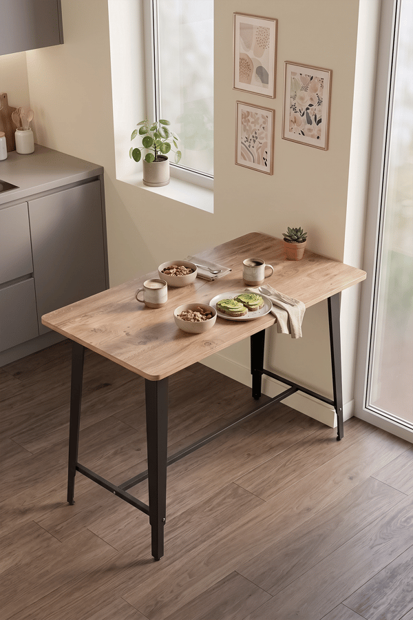 Cemre Çam 60X120 cm Yemek Masası, Mutfak Masası