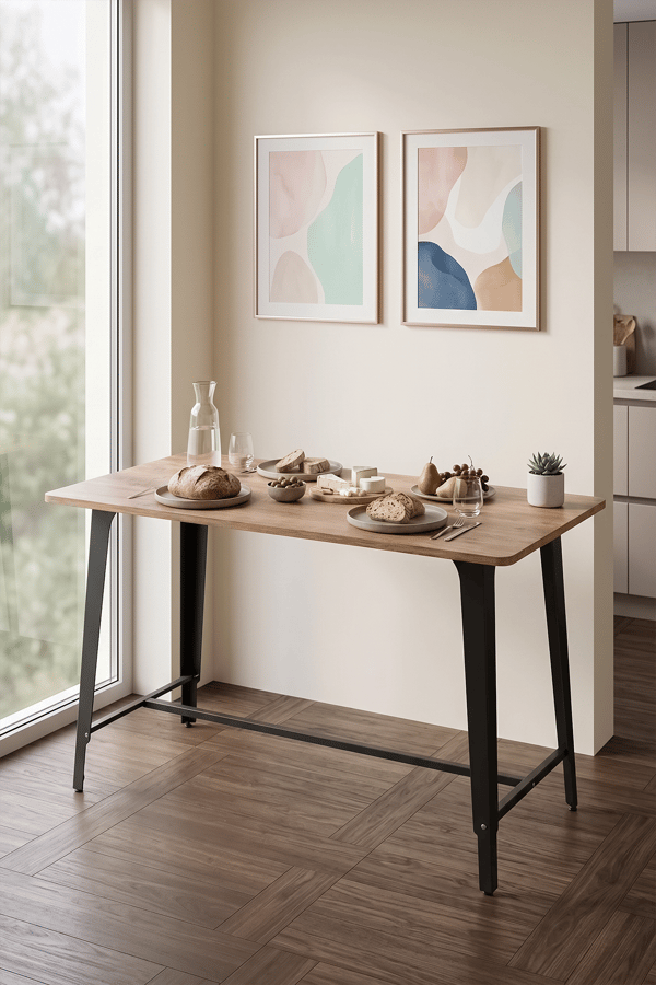 Cemre Çam 60X120 cm Yemek Masası, Mutfak Masası