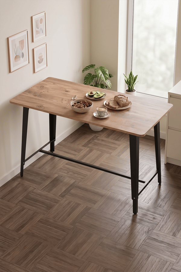 Cemre Çam 60X120 cm Yemek Masası, Mutfak Masası