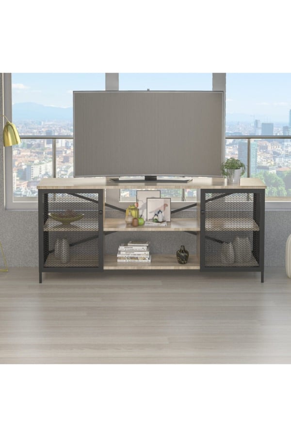 Endüstriyel Tarz 140 cm  Tv Sehpası/1903