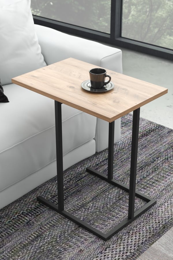 RETODESİGN BÜYÜK ZİGON SEHPA, YAN SEHPA 3110B