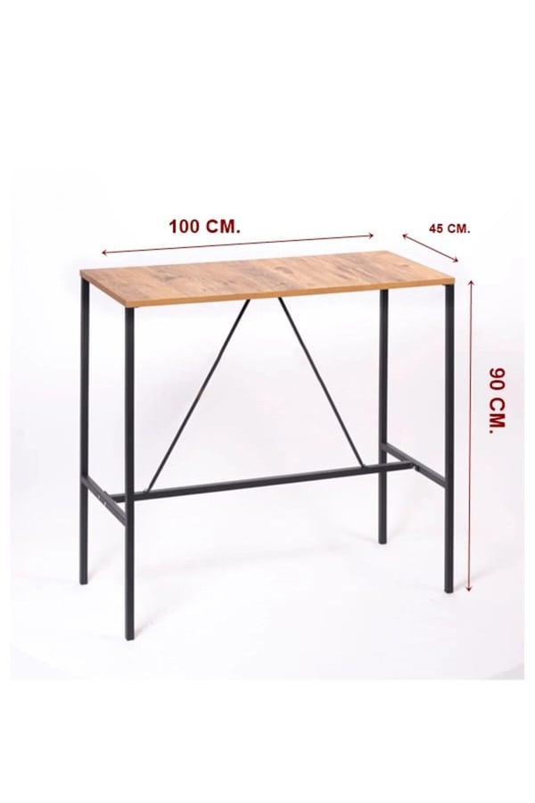 Retodesing Bar Masası 100/45 Yemek Masası