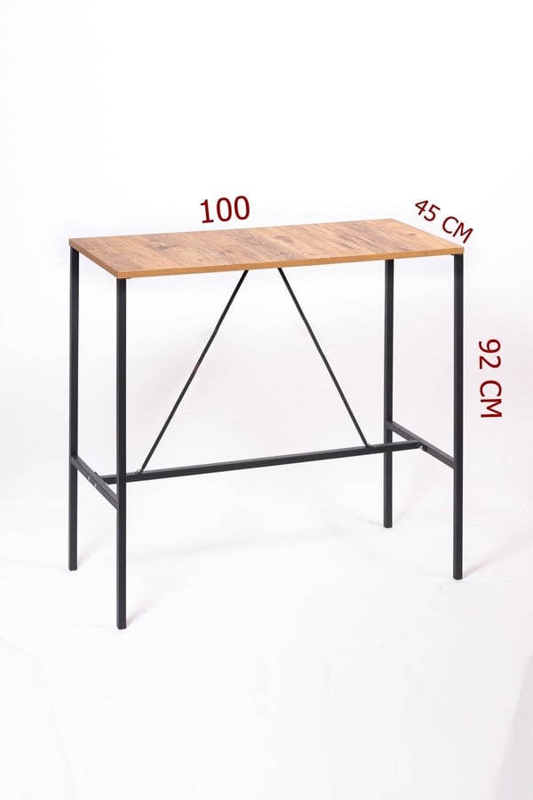 Retohome Good 100/45 Bar Masası /yemek Masası Takımı 1651