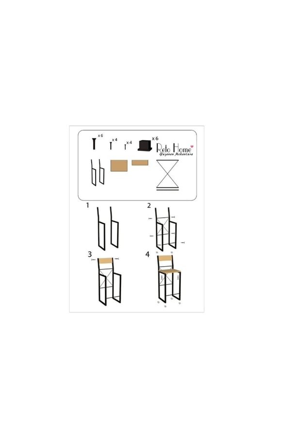 Retohome Good Bar Sandalyesi 1652