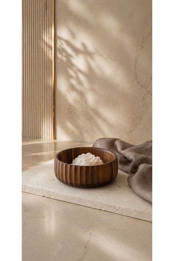 Akasya Curve Kase 15 cm- Akasya Büyük Boy Kase- Mien Curve Case 15 cm