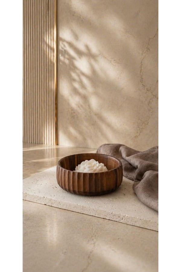 Akasya Curve Kase 15 cm- Akasya Büyük Boy Kase- Mien Curve Case 15 cm