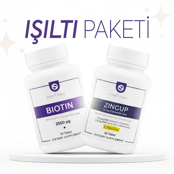 BIOTIN - Smart Caps ZincUP Çinko 60 Tablet