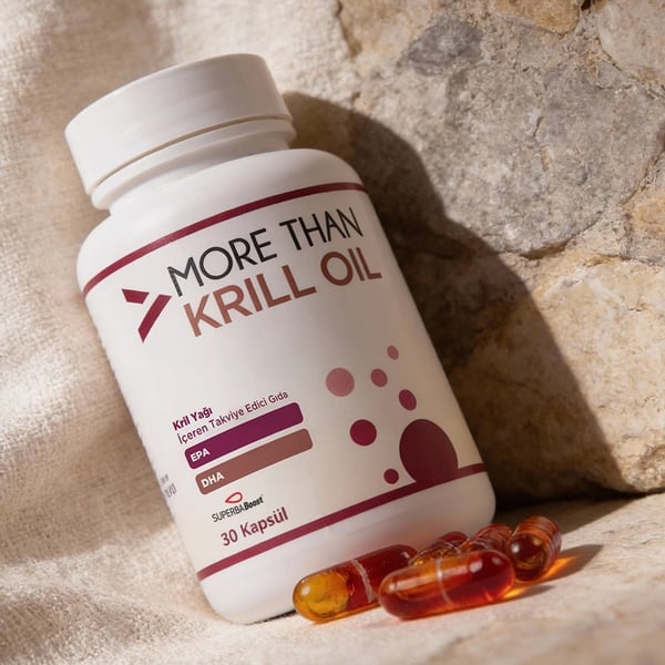 Krill Oil 30 Kapsül (EPA, DHA, Omega 3, Kolin, Astaksantin)