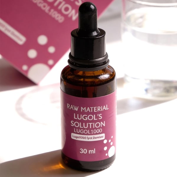 Lugol Solüsyon 1000 İyot Damlası  30 ml