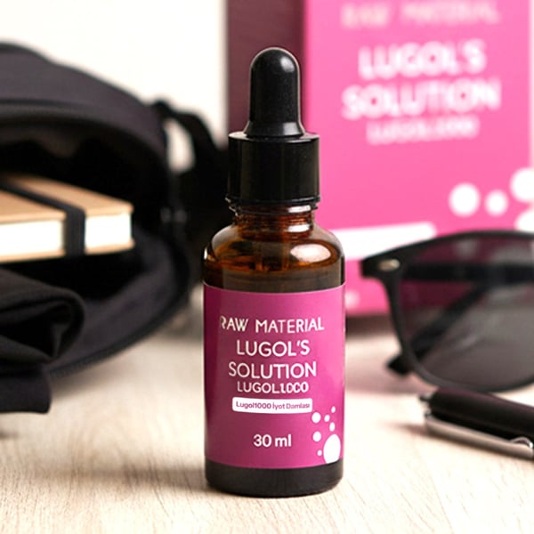Lugol Solüsyon 1000 İyot Damlası  30 ml