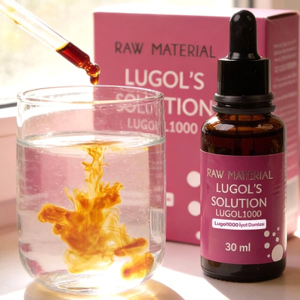 Lugol Solüsyon 1000 İyot Damlası  30 ml