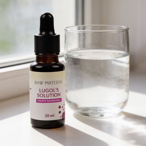 Lugol's Solution İyot %5 Damla 20 ml