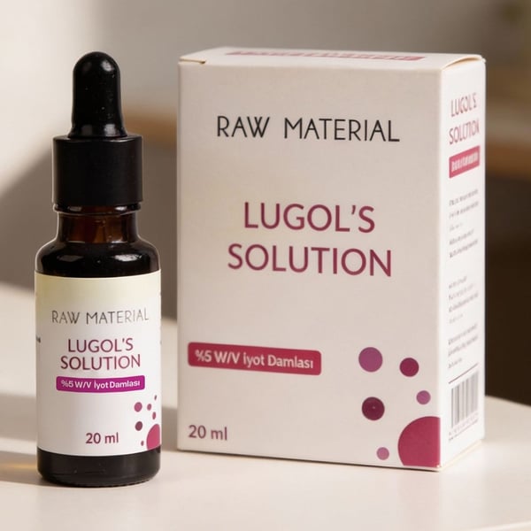 Lugol's Solution İyot %5 Damla 20 ml