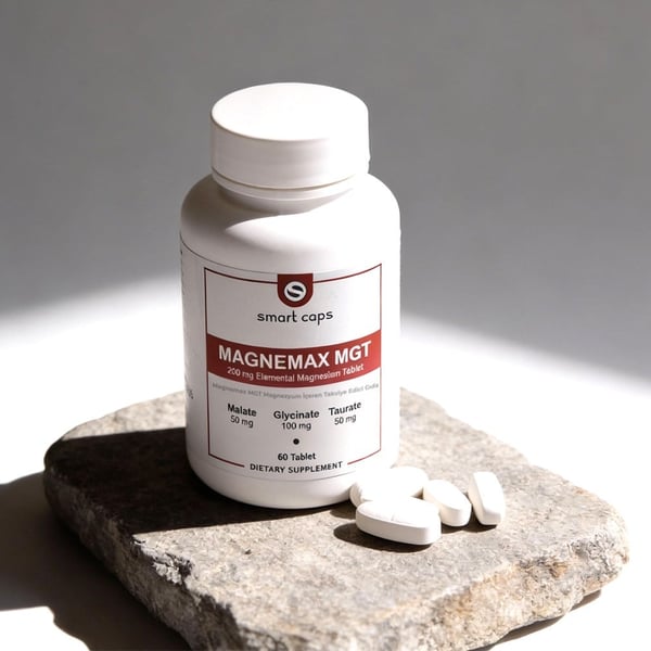 Magnemax MGT Magnezyum Complex (Malat, Taurat, Bisglisinat) 60 Tablet