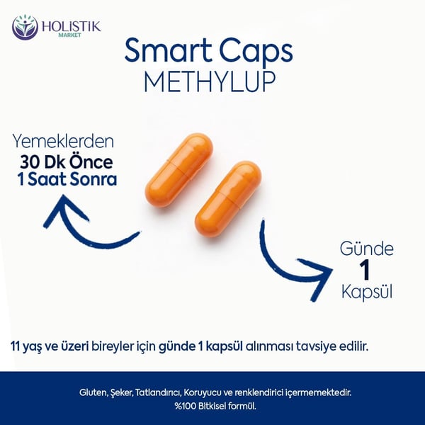 MethylUP Active B Comlex + TMG 60 Kapsül