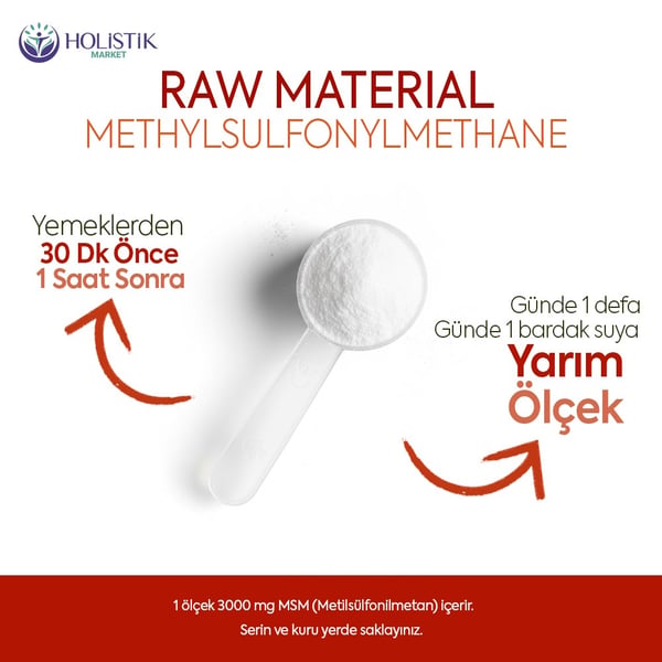 MSM (Metilsülfonilmetan) 100 gr