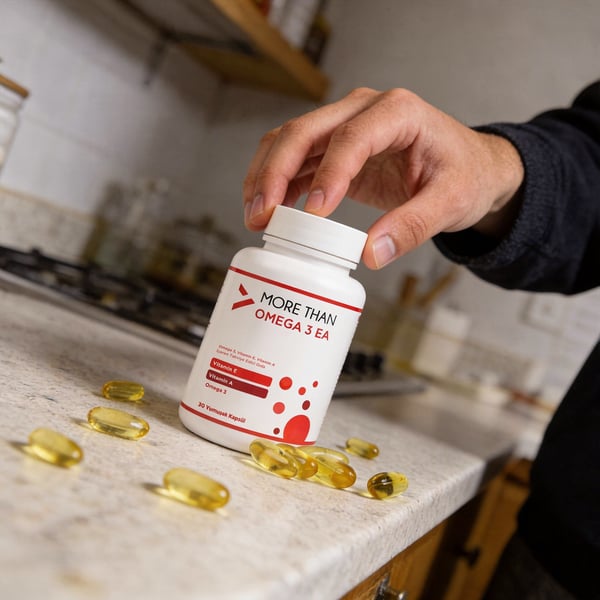 Omega 3 EA 30 Softjel - Balık Yağı, EPA, DHA, Vitamin E, Vitamin A