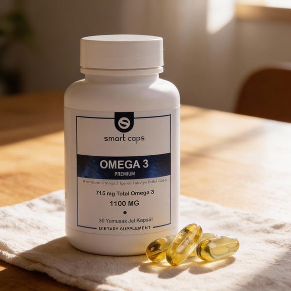 Omega 3 Premium 30 Softgels - Balık Yağı, EPA, DHA
