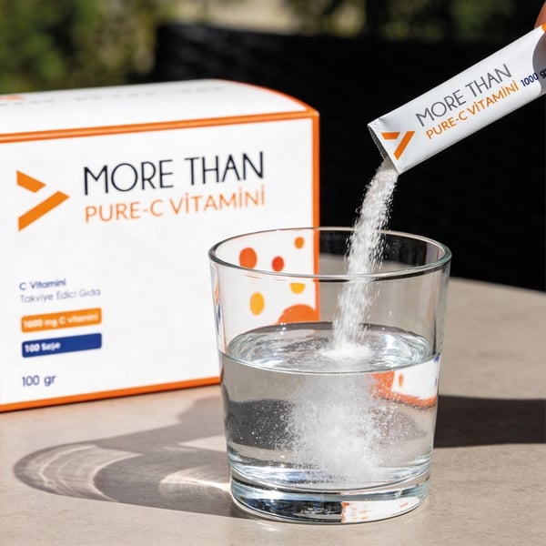 Pure C Vitamini 100 Saşe (Ascorbic Acid)