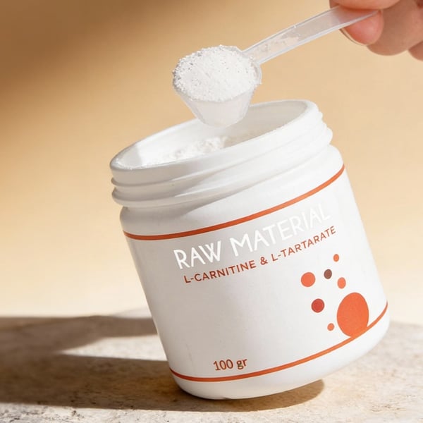 Raw Material L-Carnitine & L-Tartarate 100 Gr