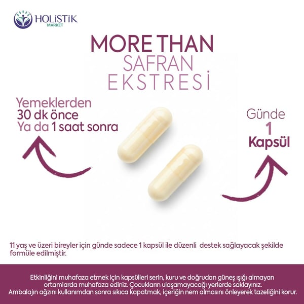 Safran Ekstresi 30 Kapsül