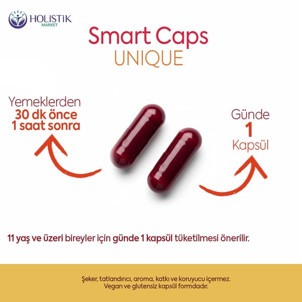 Unique Multivitamin/Multimineral 30 Kapsül (12 vitamin, 10 mineral, Koenzim Q10)
