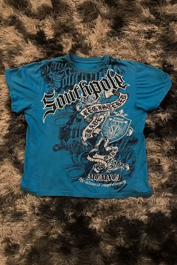 Southpole Gotik Y2K T-Shirt