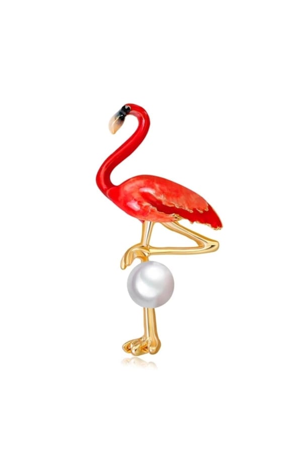 Flamingo Broş