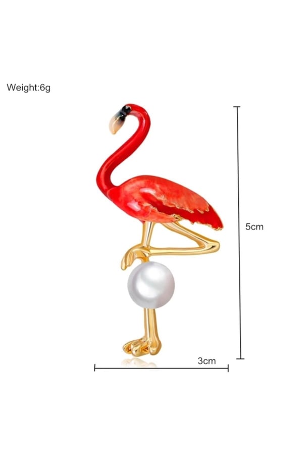 Flamingo Broş