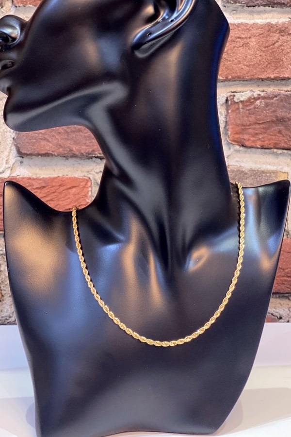 Gold Rose Renk Vıp Çelik Kolye