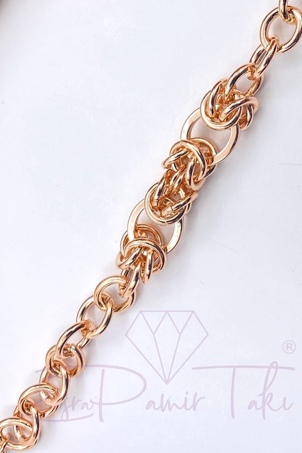 Xuping Marka Rose Gold Renk Vıp Bileklik