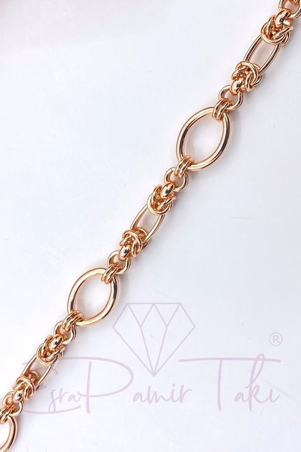 Xuping Marka Rose Gold Renk Vıp Bileklik