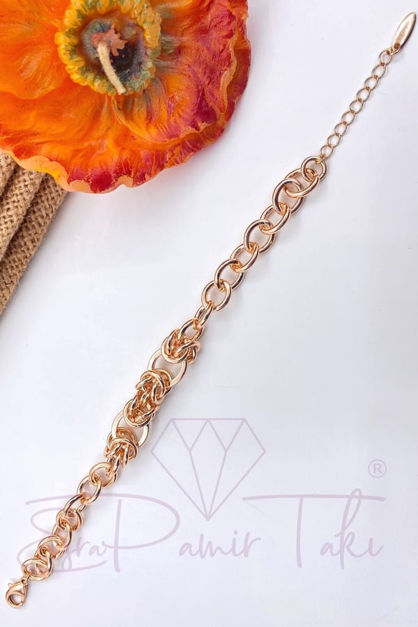 Xuping Marka Rose Gold Renk Vıp Bileklik