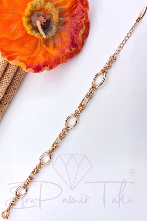 Xuping Marka Rose Gold Renk Vıp Bileklik