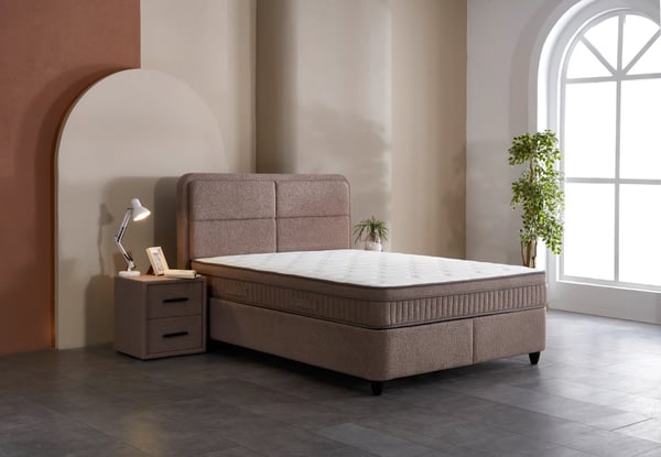 Luce Yatak & Baza & Başlık Set