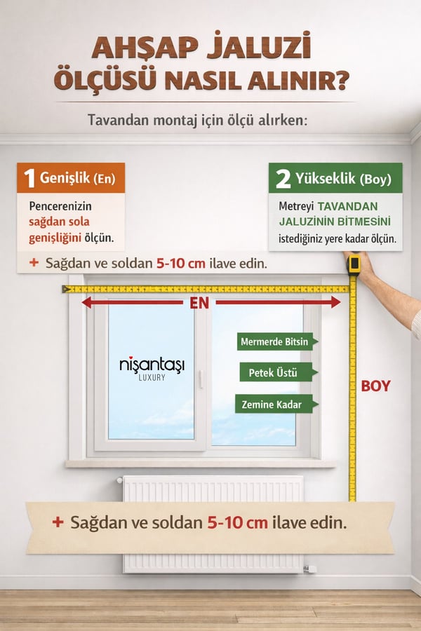 Stor Perde Antrasit 50mm %100 Gerçek Ahşap Jaluzi Perde Redüktörlü Zincir Mekanizmalı Ofis/Ev Tüm Mekanlar