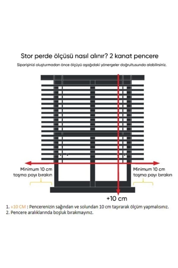 Stor Perde Ithal Kalın Kumaş Stor Perde Etek Dilimli Krem Ms1301