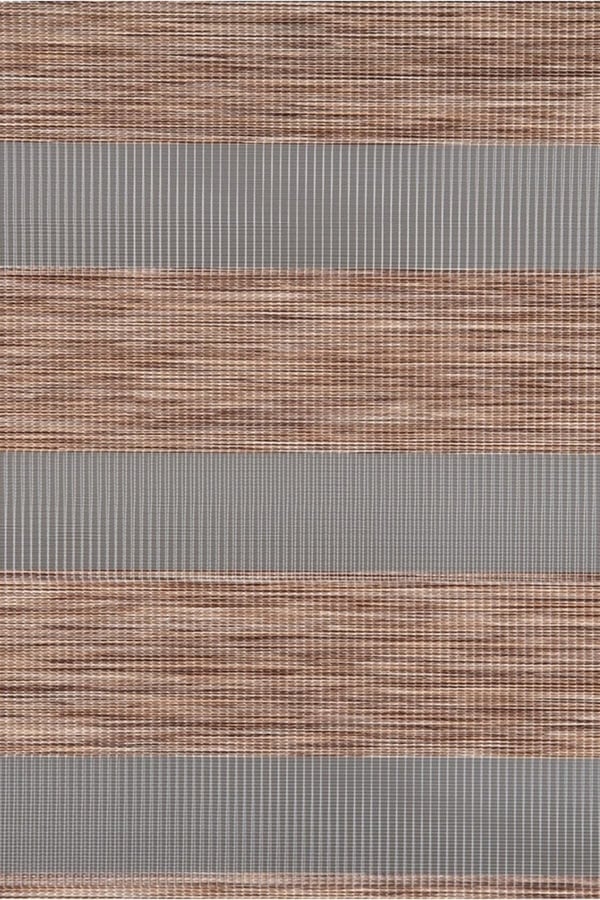 Stor Perde Zebra Stor Perde Koyu Ahşap Desen 130 x 260 cm