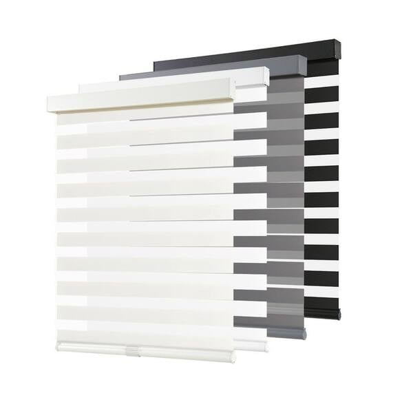 Stor & Zebra Perdeler Gri Zebra Perde – Özel Ölçü