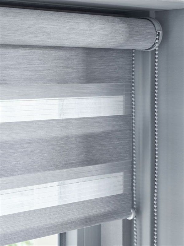 Stor & Zebra Perdeler Gri Zebra Perde – Özel Ölçü