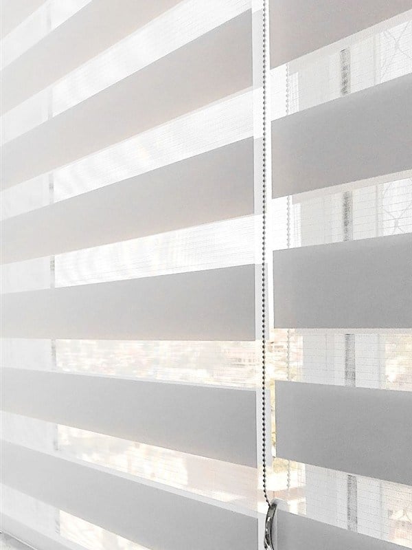 Stor & Zebra Perdeler Gri Zebra Perde – Özel Ölçü