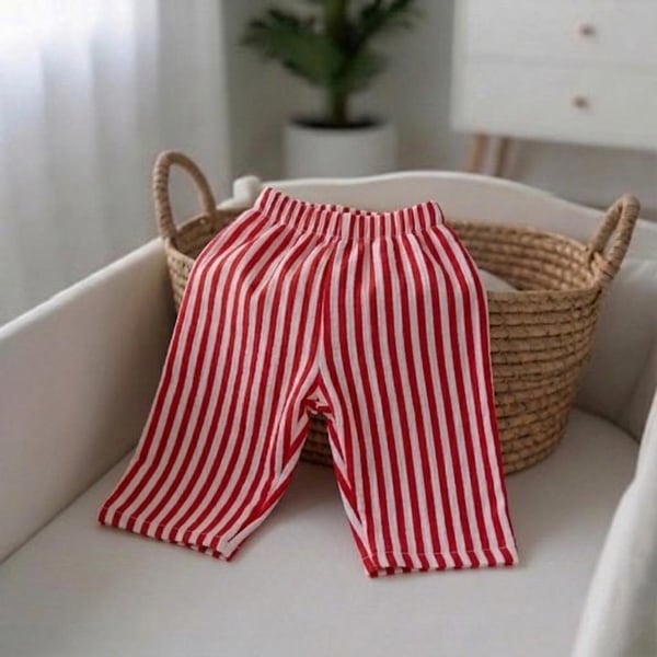 KIRMIZI ÇİZGİLİ BAGGY