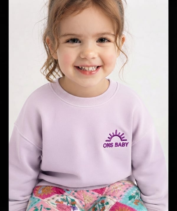 LİLA  OVERSİZE SWEATSHİRT 
