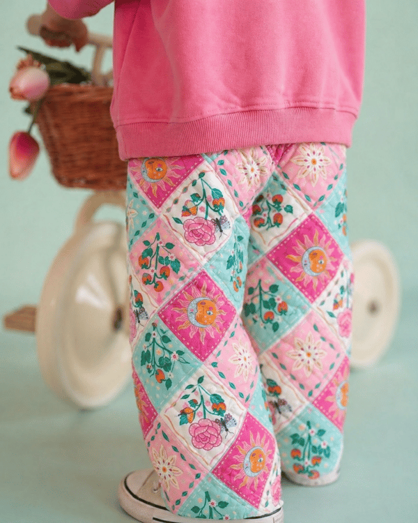 PİNK PATCHWORK  EŞOFMAN ALTI 