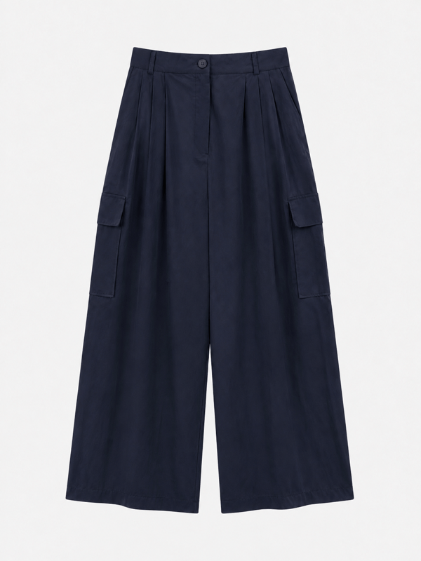 Kargo Cep Pantolon - Lacivert
