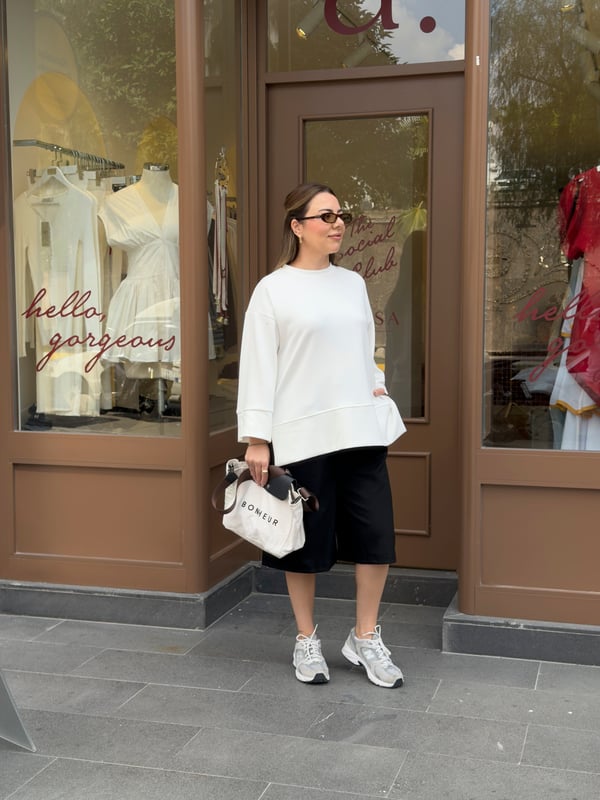 OVERSİZE DOUBLE KOL SWEATSHİRT
